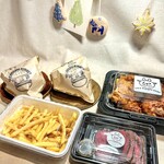 髙橋バーガー - クリスマスバーガーセット2025 数量限定鹿肉ロースト付き