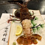 ししくい - 伊勢海老のお造り