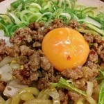 はるか - 肉味噌と卵黄