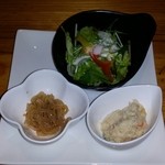 桑の葉料理 いけ田 - ランチの前菜
