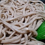 小僧寿し - 小僧寿し 葛西中央通り店 ざるにぎりセットの藪系色合いの蕎麦