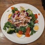 ガスト - 注文：蒸し鶏とケールのサラダＬ