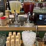 fish&wine BLUE OCEAN GRILL - デトックスウォーター　ドリンクコーナー