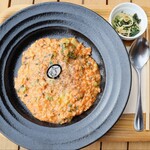 Mogura Cafe - 【2025.12】发芽糙米意大利烩饭・金枪鱼番茄（附小菜・含税1200日元）