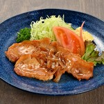 RESTAURANT 7's knot - ～厚切りポークジンジャー～　食感のそそる生姜香る味付けが絶品！