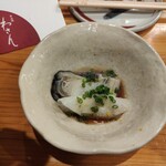 名山堀 わさん - 牡蠣（たぶんポン酢あえ）。