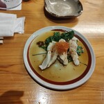 名山堀 わさん - フグの炙り刺身。