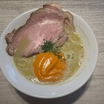 左とう - アラビアータ牡蠣蕎麦 1,300円