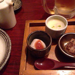 きはるの胡麻鯖や - お通し