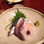 きはるの胡麻鯖や - さば刺し