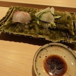 すし宮川  - 真鯛の刺身