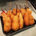 Kushikatsu Dengana - 串かつ10本セット