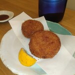そば酒房 陽ざ志 - 蕎麦コロッケ