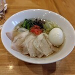 Noodles Labo 香蕎庵 - 特製鰹昆布出汁ラーメン(塩) 1,290円 ♪