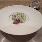 Itsuki - ◆北寄貝（苫小牧）
      天然ふゆ蕗のとう（秋田）のリゾット