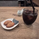Itsuki - 焼き立てフィナンシェとアイスコーヒー