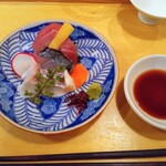 酒場それがし - 旬の刺身盛り合わせ