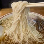 思 - 麺は極細ストレート！