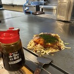 お好み焼みっちゃん総本店 じぞう通り店 - もちうどん肉