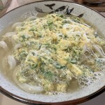 野口製麺 - 玉子とじうどん小