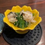 炉端きりゅう - お通し つぶ貝