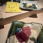 酒亭湯澤 - まぐろ　中トロ　赤身