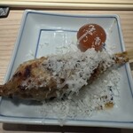 酒亭湯澤 - つくねキンカンチーズ