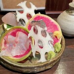 炉端きりゅう - お造り¥2,500