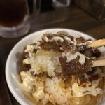 極中華蕎麦 ひろた - Customize！★極まぜそばセット中（1300円税込）味玉（クリスマス特典0円）★