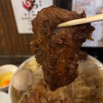 極中華蕎麦 ひろた - ★極まぜそばセット中（1300円税込）味玉（クリスマス特典0円）★