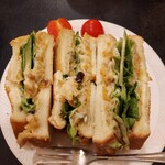 コーヒータイム - グラノーラ・ポテチ・焼きサンド 450円 絶品！