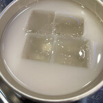 焼肉の瑞園 - 氷入りマッコリ