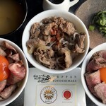 道頓堀 てっぱん豊島家 - ミニ丼