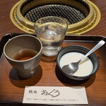 焼肉おくう - 杏仁豆腐
