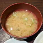 焼肉おくう - 味噌汁
