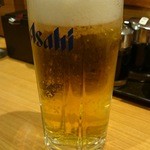 大起水産回転寿司 はなれ - 生ビール【2014/12】
