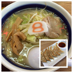 ８番らーめん - 小さな8番セット