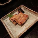 酒盃 - 穴子つけ焼き