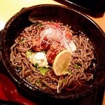 SOBAMOCO - ザンギそば☆
冷たいそばに温かいザンギ♪
美味しかった(๑´ڡ`๑)