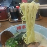 博多っ子 - 博多ラーメン600円・味玉100円