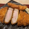 とんかつ むら八 - 料理写真:厚切り佐助豚ロースかつ＋タラフライ