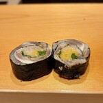 鮨 はしもと - 鰯の海苔巻き
