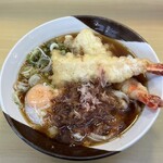 きしめん 住よし - 料理写真:海老天きしめん＋たまご