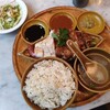 シンガポール海南鶏飯 - シンガポールチキンライス・ハーフ＆ハーフ1200円