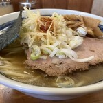 自家製中華そば としおか - 塩ラーメン 並　　1200円