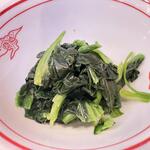 蒙古タンメン中本 - トッピングは別皿で