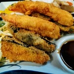 酒房八悟 - ミックスフライ山盛り