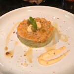 山下食堂 - サーモンとアボカドのタルタル