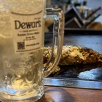 大正お好み屋 ままま - ハイボールにも合うわぁーーー(´◡͐`)
      濃厚マヨネーズには炭酸が合うわ