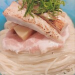 中華そば トリコ - 昆布水つけ麺大盛り@¥1100